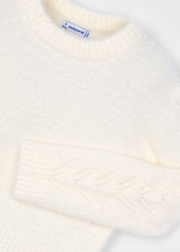 Girls fur jumper