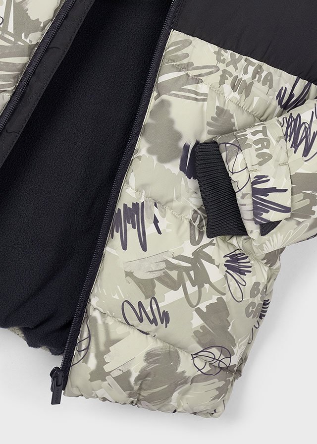 15-04417-061-L-6 Boys print coat