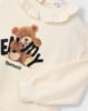 Girls print jumper