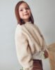 Girls combined wool jumper