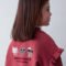 Girls ruffle sleeved jumper