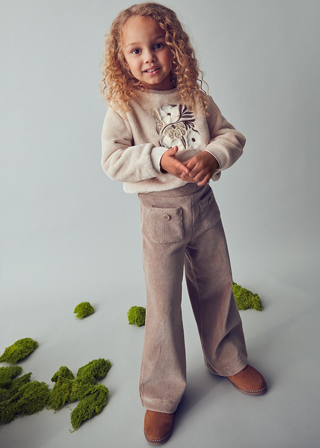 Girls corduroy trousers