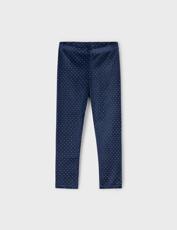 Girl velvet leggings