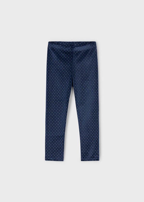 Girl velvet leggings