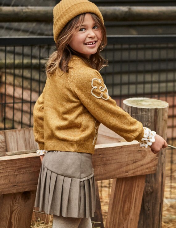 Girls pleated skort