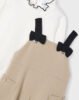 Girls pinafore and shirt