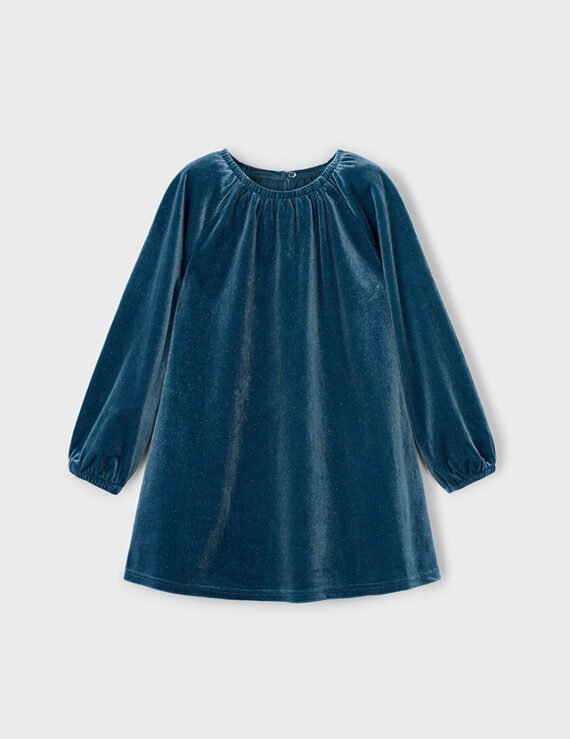 Girls velvet dress