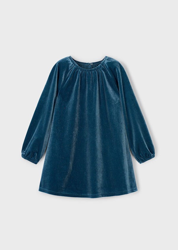 Girls velvet dress