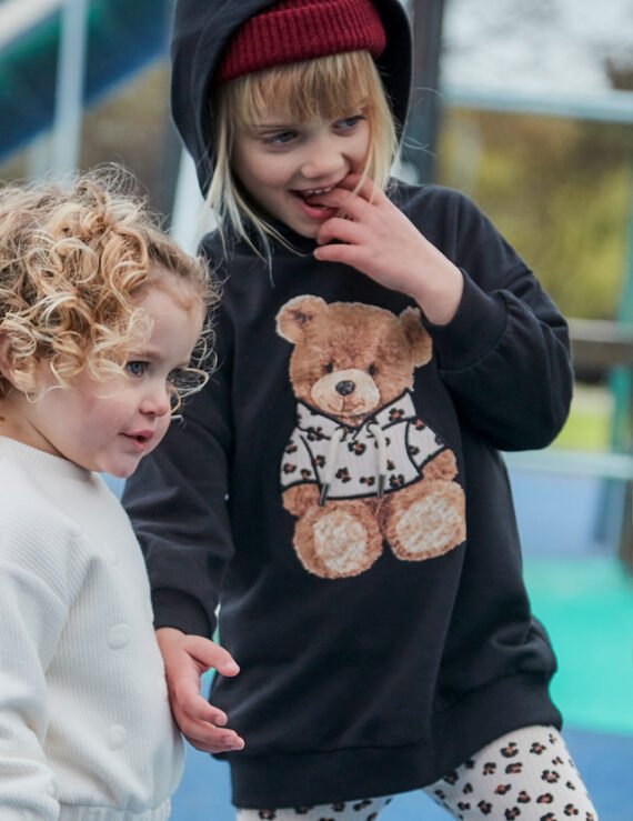 Girls fleece hoody