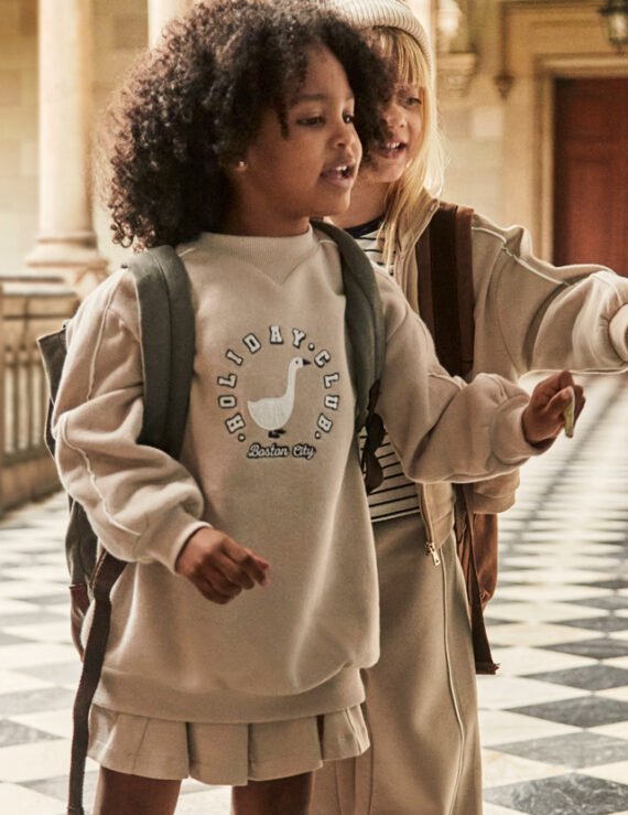 Girls fleece dress