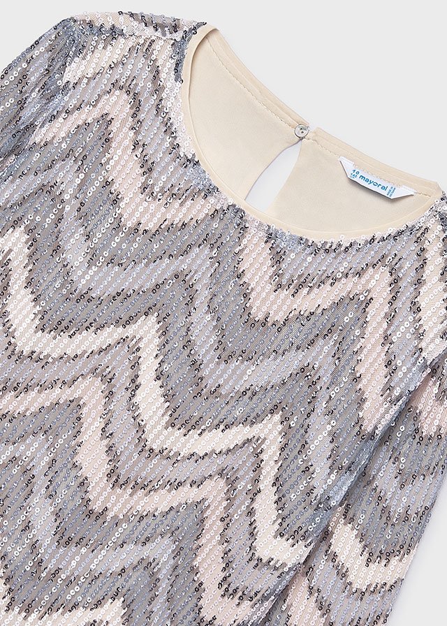Girls sequin top