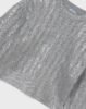 Girls braided knit jumper