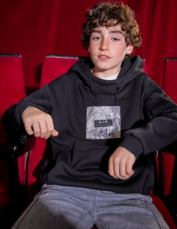 Boy print hoodie Better Cotton
