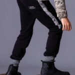 Boys contrast joggers