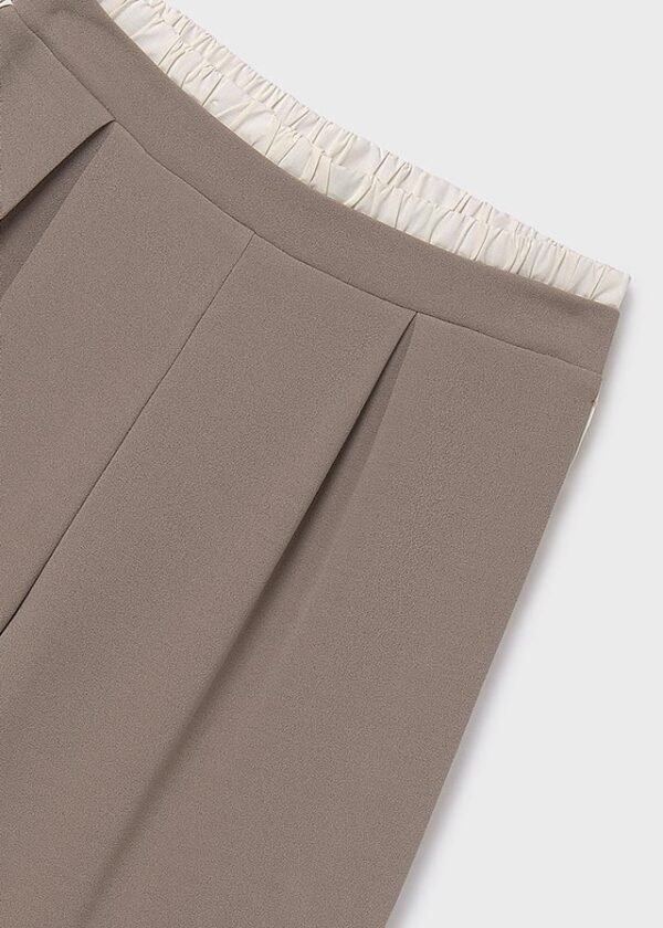Girls double waisted trousers