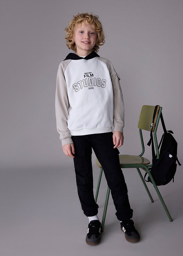 Unisex contrast tracksuit