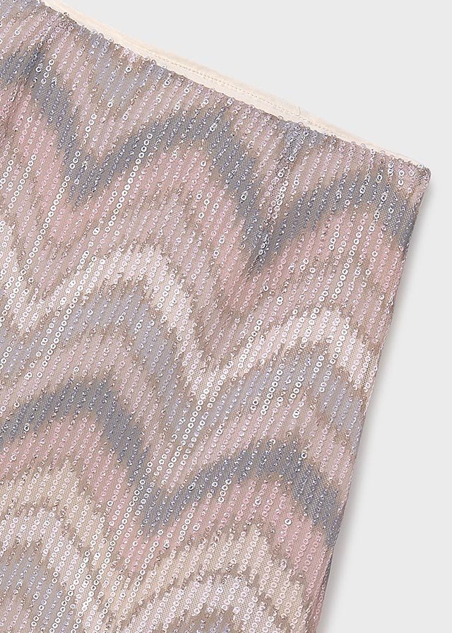 Girls sequin top skirt