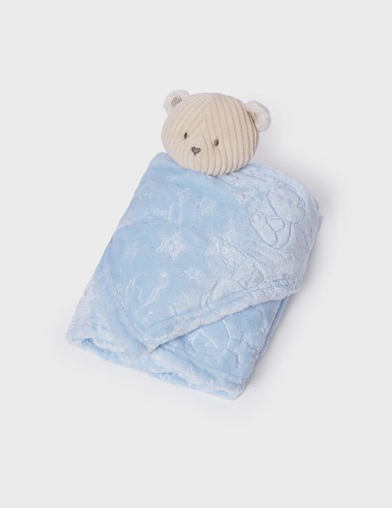 Baby blanket and dummy
