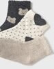 Back of 3 socks baby