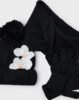 Girls 3 piece scarf set