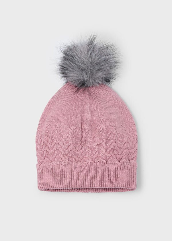 Girl Pom Pom Hat