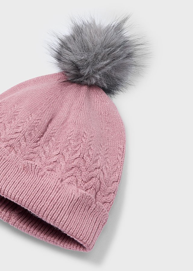 Girl Pom Pom Hat