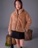 Girls fur coat