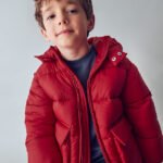 Children's unisex reversible sheepskin coat