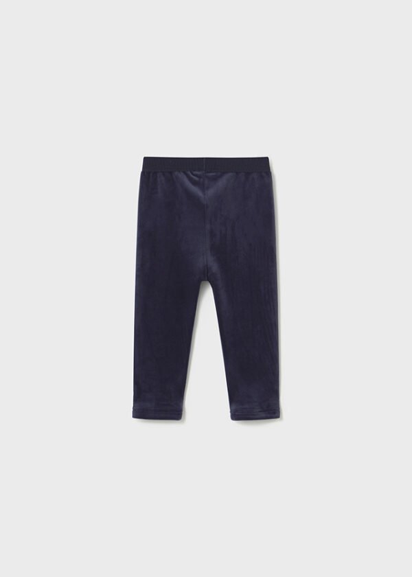 Velvet leggings baby girl