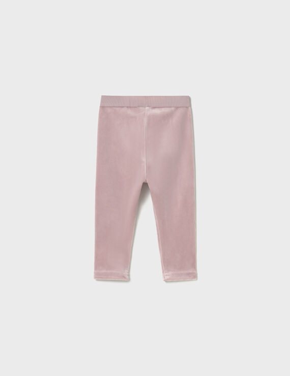 Velvet leggings baby girl