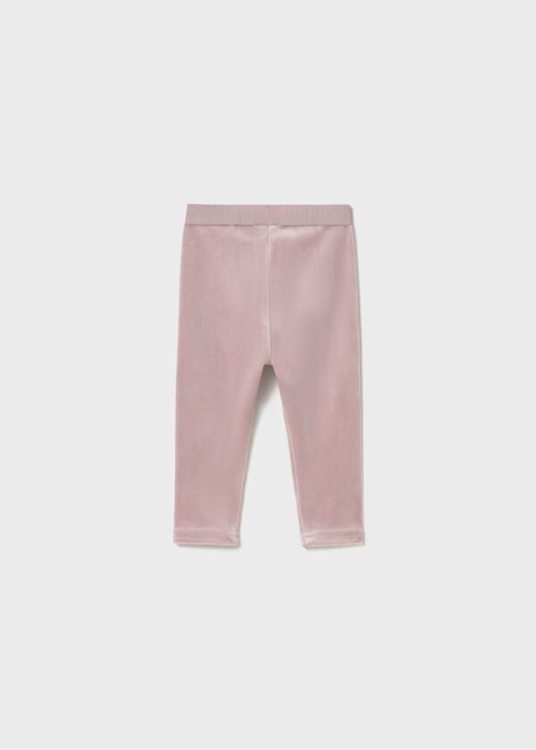 Velvet leggings baby girl
