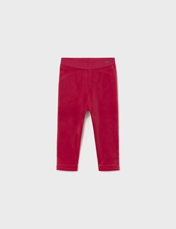 Velvet leggings baby girl