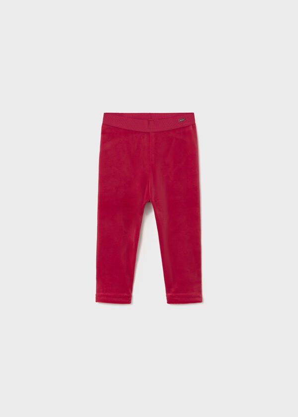 Velvet leggings baby girl