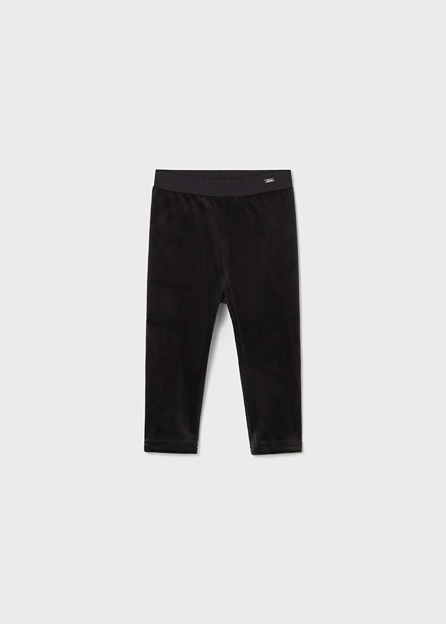 Velvet leggings baby girl