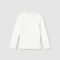 Baby knitted jumper with mid high neck
