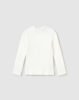 Baby knitted jumper with mid high neck