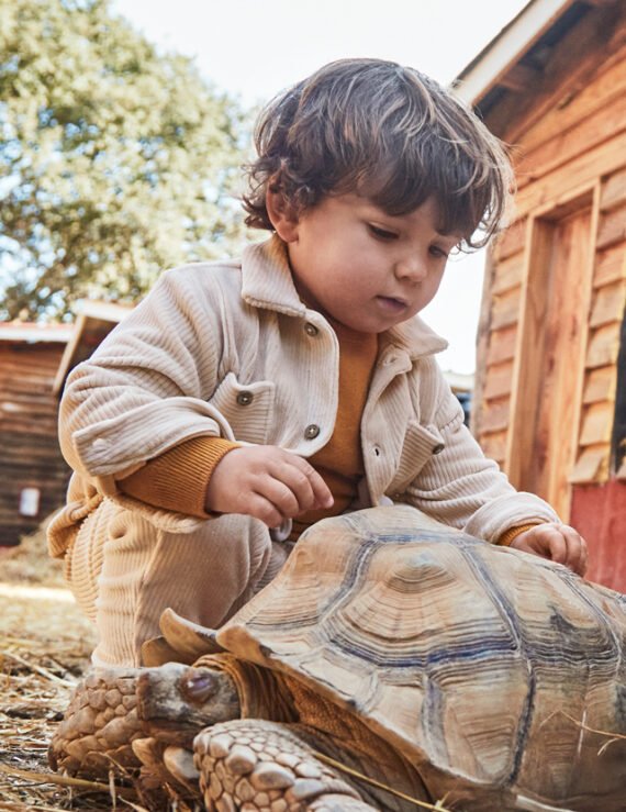 Baby corduroy overshirt