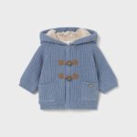 Newborn lined knitted cardigan