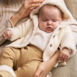 Newborn set of 2 rompers with feet