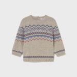 Baby jacquard motif jumper