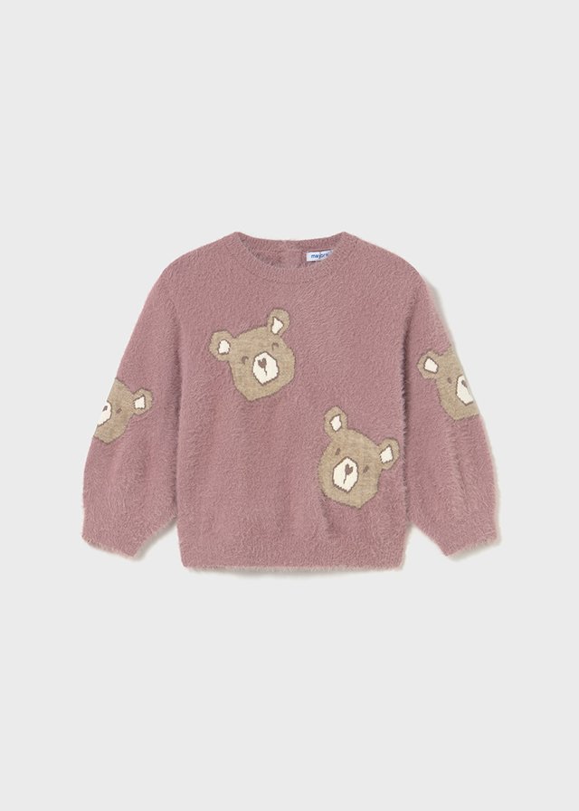 Baby teddy bear jumper