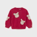 Baby teddy bear jumper