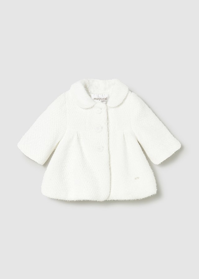 Newborn fluffy coat