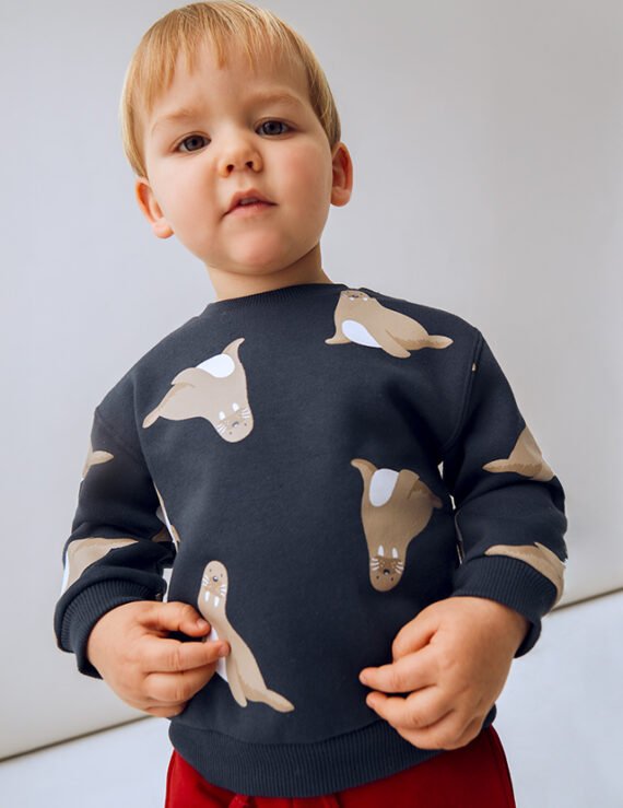 Baby printed jumper