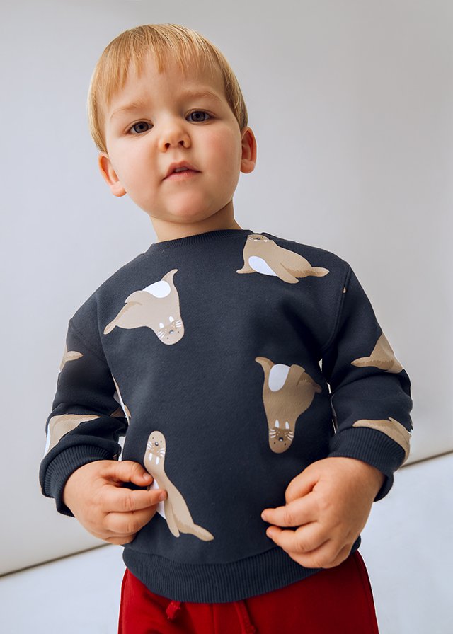 Baby printed jumper