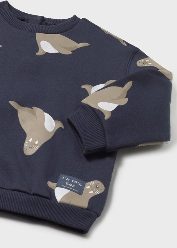 Baby printed jumper