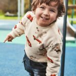 Baby printed jumper