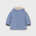 Baby fur lined coat