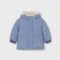 Baby fur lined coat