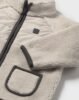 Baby sheepskin zip hoody